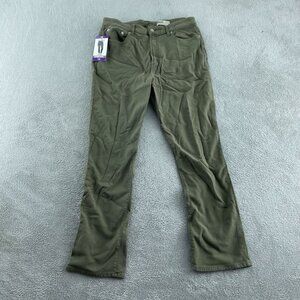 32 Degrees Cool Womens Olive Sweatpant Jeans Size 14 Slim Fit Stretch NWT 1170